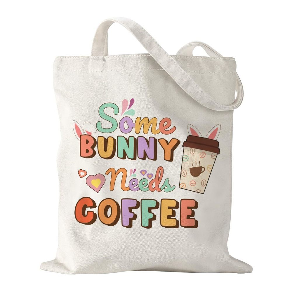 Aesthetic Tote Bags Easter Cute Tote Bag Canvas Tote Bag ^_^